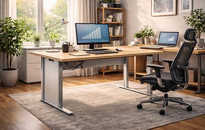 Как да изберем бюро за офис според пространството, работата и бюджета