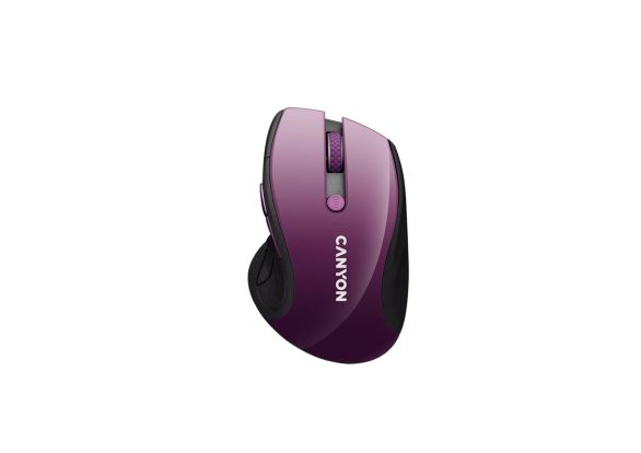Безжична мишка CANYON MW-01 BlueLED, лилава