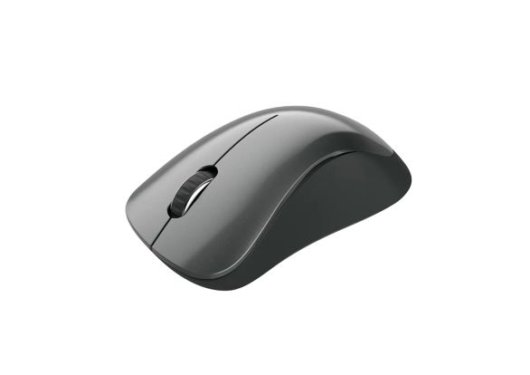 CANYON MW-11, 2.4 GHz безжична мишка, с 3 бутона, DPI 1200, батерии: AAA*2 бр., черна, 67*109*38 мм, 0.063 кг