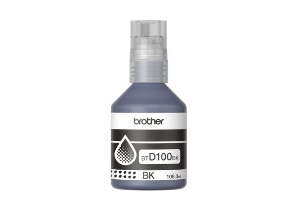 Оригинален Консуматив, Brother BT-D100BK Black Ink Bottle / 7 500 копия