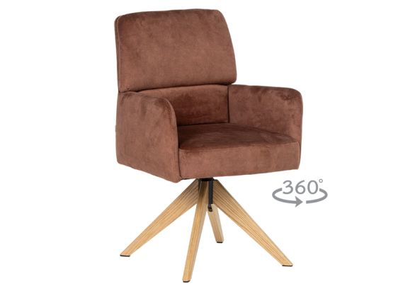 Трапезен стол NARO - кармин