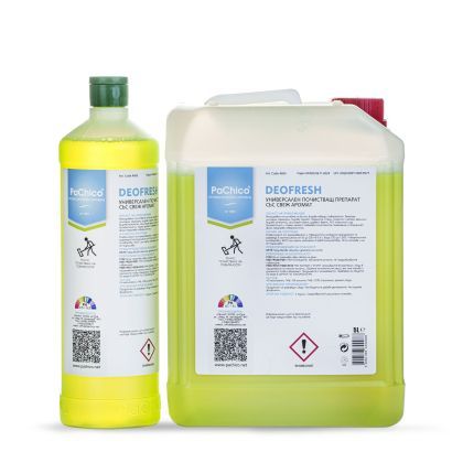 ПОЧИСТВАЩ ПРЕПАРАТ ЗА ПОДОВИ ПОВЪРХНОСТИ, PACHICO DEOFRESH 5L 