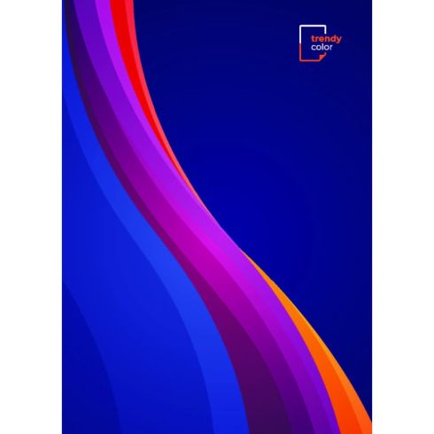 Trendy Color тетрадка A5 80 листа момиче спирала