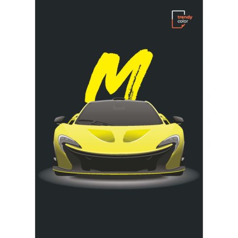 Trendy Color A4 тетрадка за момче 60л спирала ШР 2 теми