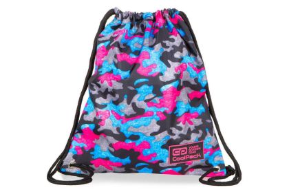 Спортна торба  COOLPACK - SPRINT LINE - CAMO FUSION PINK