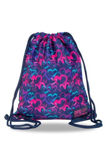 Спортна торба COOLPACK - SOLO L - DRAWING HEARTS