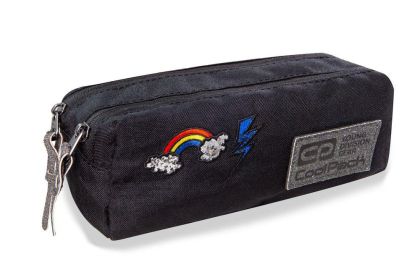 Ученически несесер Coolpack - Edge Sparkling Badges Black