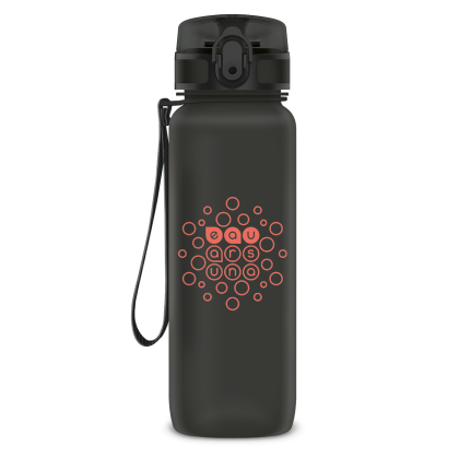 Бутилка за вода Аrs Una Dark Grey 800ml - BPA free