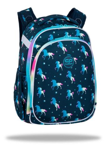 Ученическа раница Coolpack - Turtle - Blue unicorn