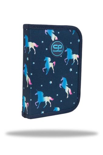 Ученически несесер Coolpack - Clipper - Blue unicorn