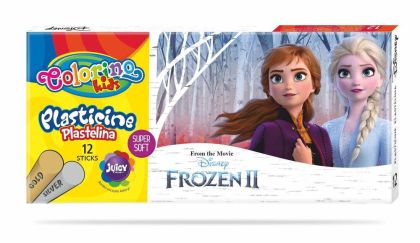 Пластилин Frozen 12 цвята Frozen Colorino