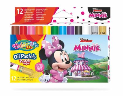 Маслени пастели Minnie Mouse 12 цвята Colorino