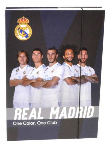 Кутия с ластик А4 Real Madrid Karton P+P