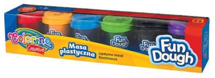 Мек пластилин 6 цвята Fun Dough Colorino