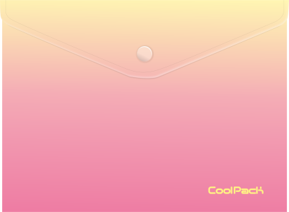 Папка с копче A4 Gradient Peach