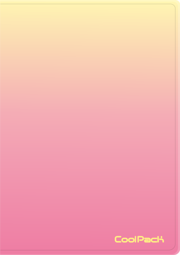 Папка A4 с 20 джоба Gradient Peach