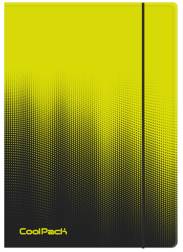 Папка A4 с ластик Gradient Lemon