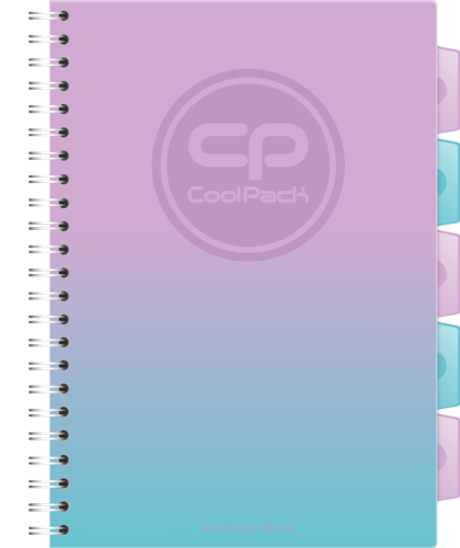 Тетрадка A4 Coolpack Gradient Blueberry