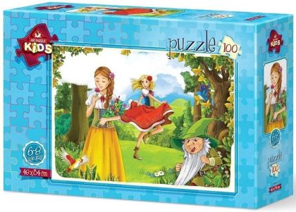 Детски пъзел Art Puzzle от 100 части - Момичетата с розите