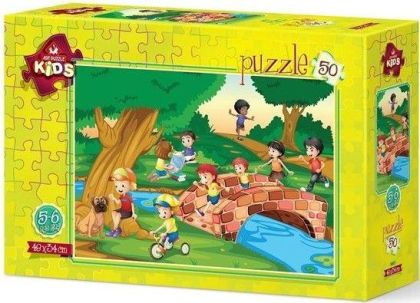 Детски пъзел Art Puzzle 50 части - Детски игри