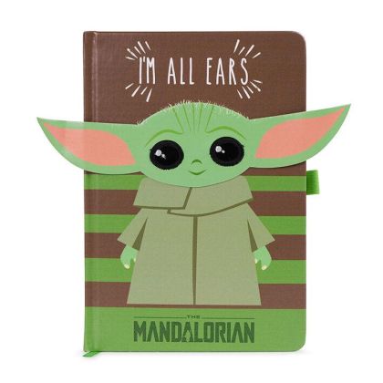 Тефтер Pyramid Mandalorian I'm All Ears Green