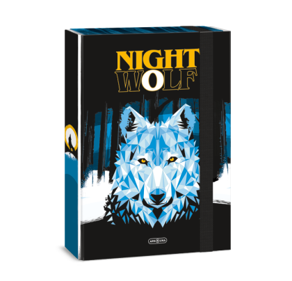 Kутия с ластик А4 Nightwolf (5257) 23