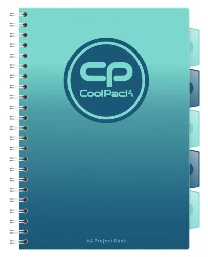 Тетрадка A4 Coolpack - Gradient Blue lagoon