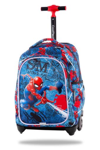 Ученическа раница на колела Jack Spiderman Denim