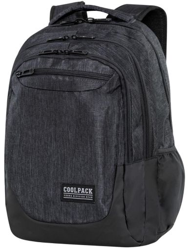 Раница COOLPACK - SOUL - SNOW BLACK