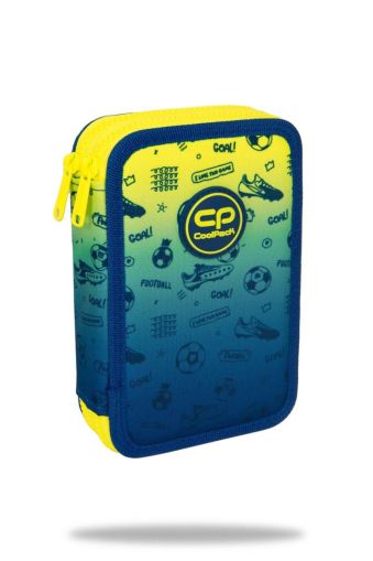 Ученически несесер с пособия COOLPACK - JUMPER 2 - Football 2T