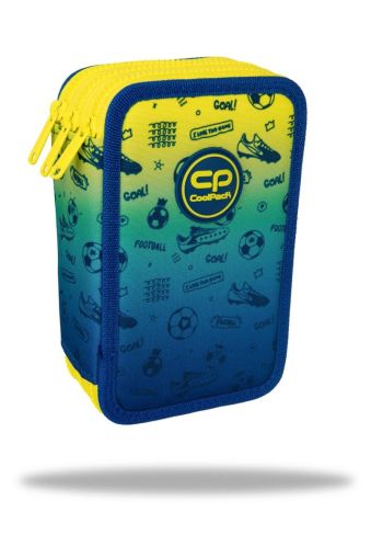 Ученически несесер с пособия Coolpack - Jumper 3 - Football 2T