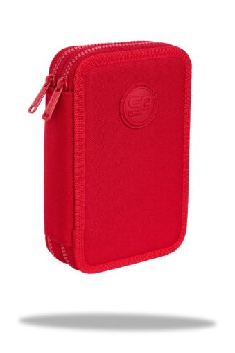 Ученически несесер с ЕКО пособия COOLPACK - JUMPER 2 - rpet RED