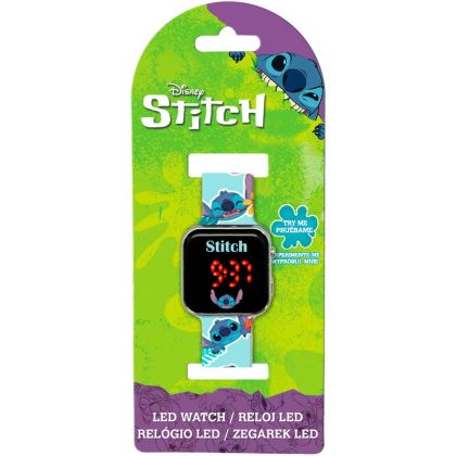 Детски LED часовник Stitch