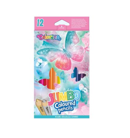 Цветни моливи Jumbo Dreams Colorino