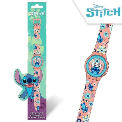 Stitch дигитален часовник