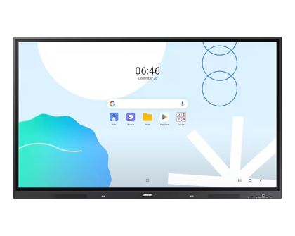 Интерактивен дисплей, Samsung Interactive E-Board WA75D 75" Android OS 4K Digital Flipchart TOUCH, Mirroring, Wi-Fi, Black