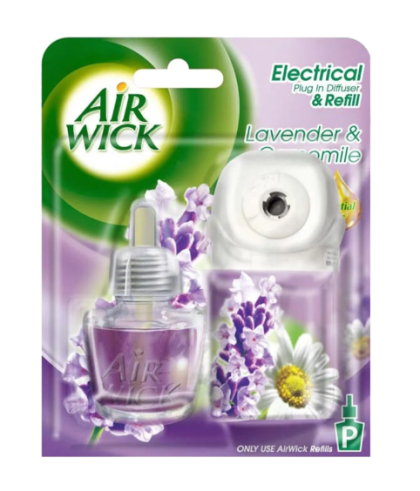 Air Wick Ароматизатор, електрически, лавандула, с включен пълнител, 19 ml