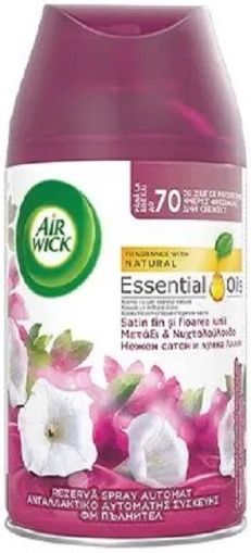 Пълнител за ароматизатор Air Wick - Нежен сатен и лунна лилия 250 ml