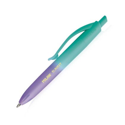 Химикалка Milan  P1 Touch Sunset, автоматична, мини, 1 mm, асорти