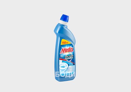 Гел WC Медикс total power gel fresh син 750мл