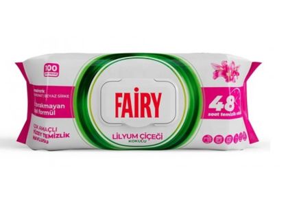 ПОЧИСТВАЩИ КЪРПИ FAIRY ЛАВАНДУЛА, 100БР