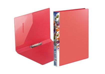 Папка PVC A4 2 ринга червена FOROFIS 91113