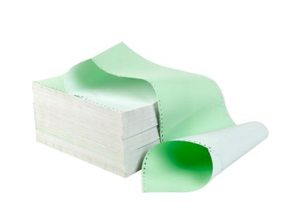 Безконечна принтерна хартия, 240 mm, 11'', 2 пласта цветна 1000 листа