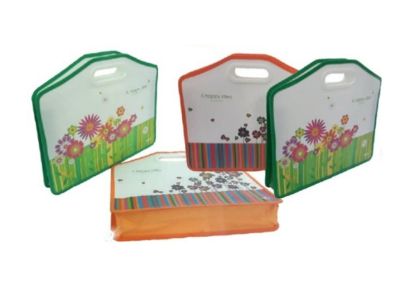 Чанта за документи с уширение  А4+ SWORLD DC2102  РР с дръжка