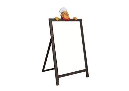 Дъска меню 55х80 см с фигура