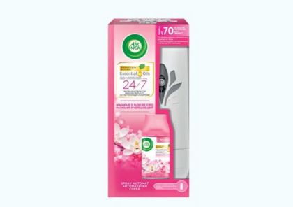КОМПЛЕКТ AIR WICK FRESHMATIC НЕЖЕН САТЕН И ЛУННА ЛИЛИЯ 250МЛ