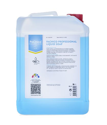 ПРОФЕСИОНАЛЕН ТЕЧЕН САПУН, PACHICO LIQUID SOAP-BLUE 5Л