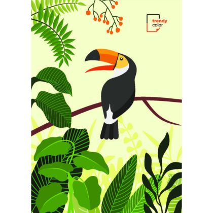 Trendy Color A5 тетрадка 180л 6 теми момиче