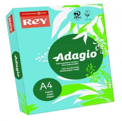 Цветен хартия А4 80 гр ADAGIO Bright Blue 500л.