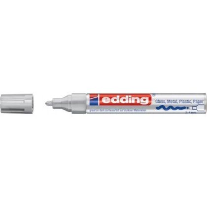 Перманентен лаков маркер edding® 750 paint marker с объл връх 2 - 4 милиметра сребрист